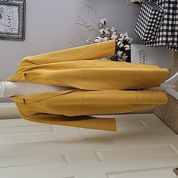 Faux Suede three quarter length coat - Picture 1 of 5